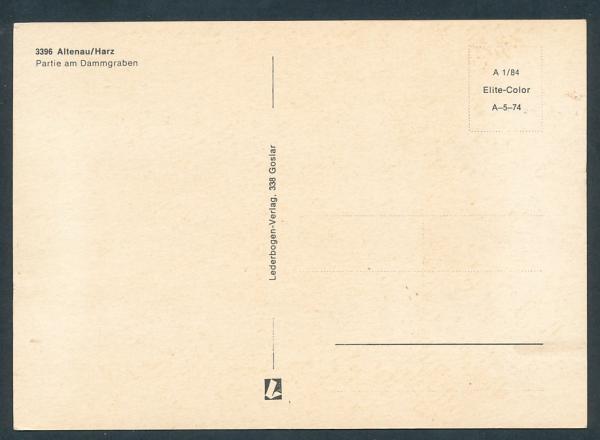 Altenau, Partie am Dammgraben